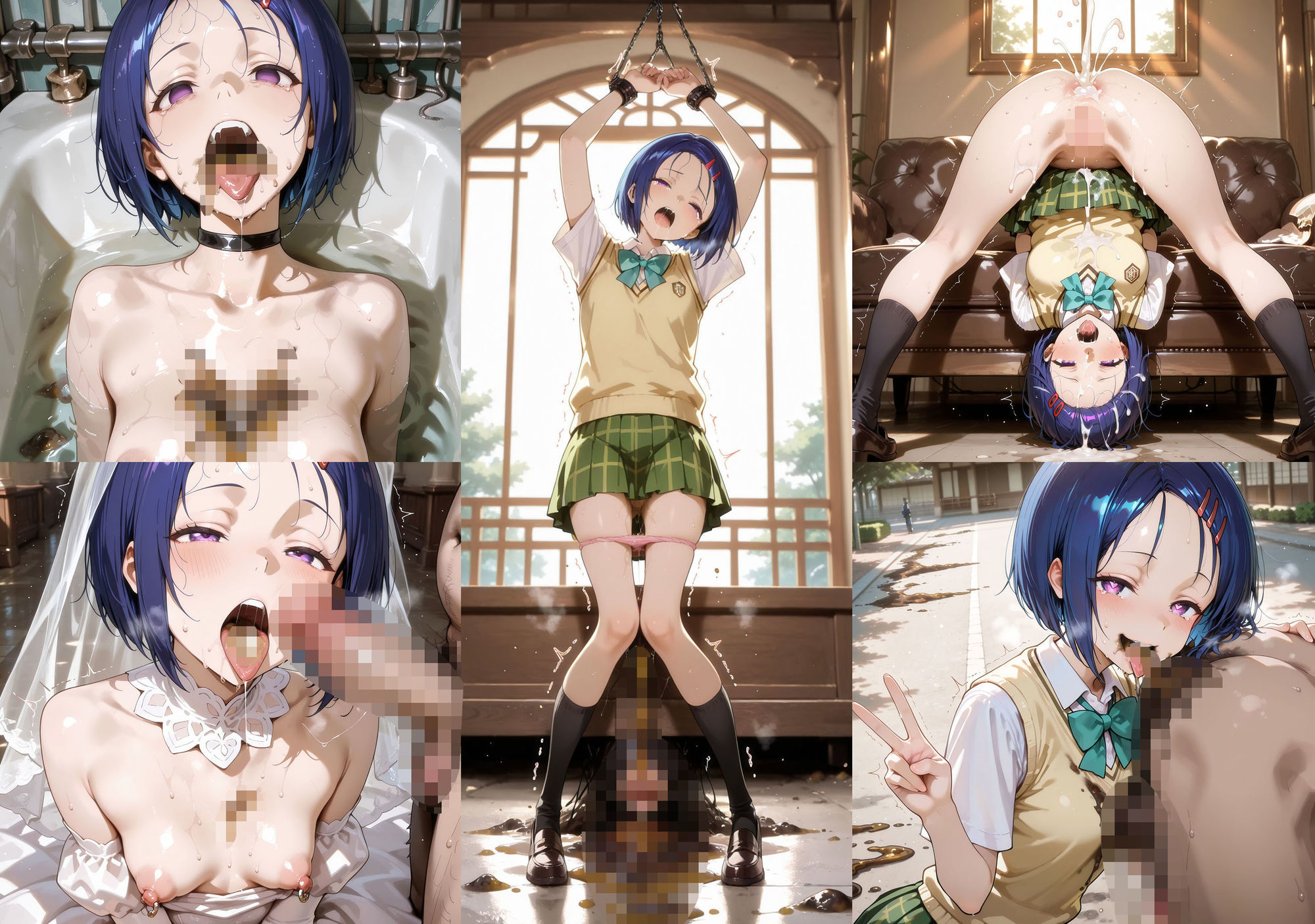 肛門便女2_西連寺〇菜 - サンプル画像 10