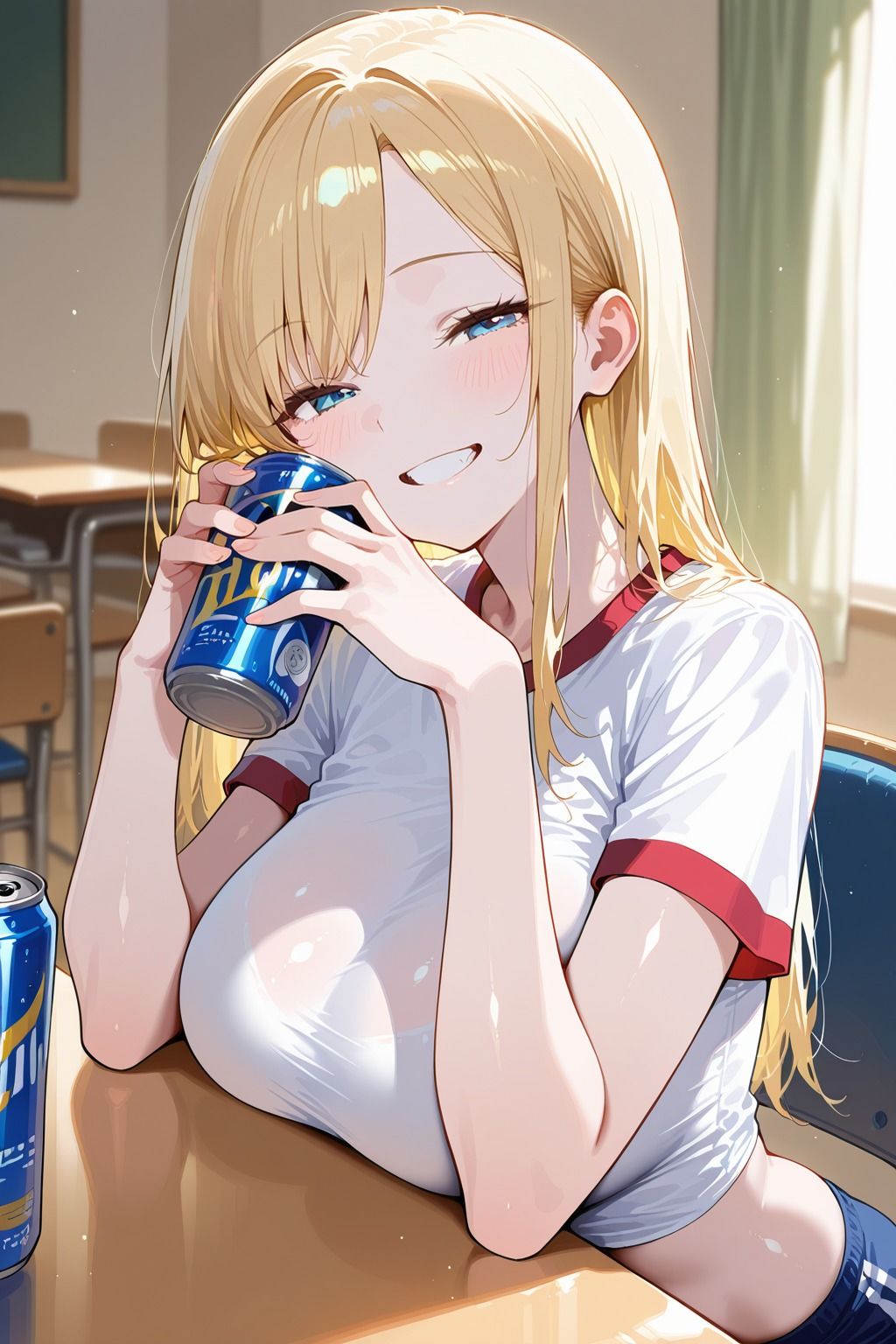 巨乳でハーフな彼女にヌかれたい - サンプル画像 5