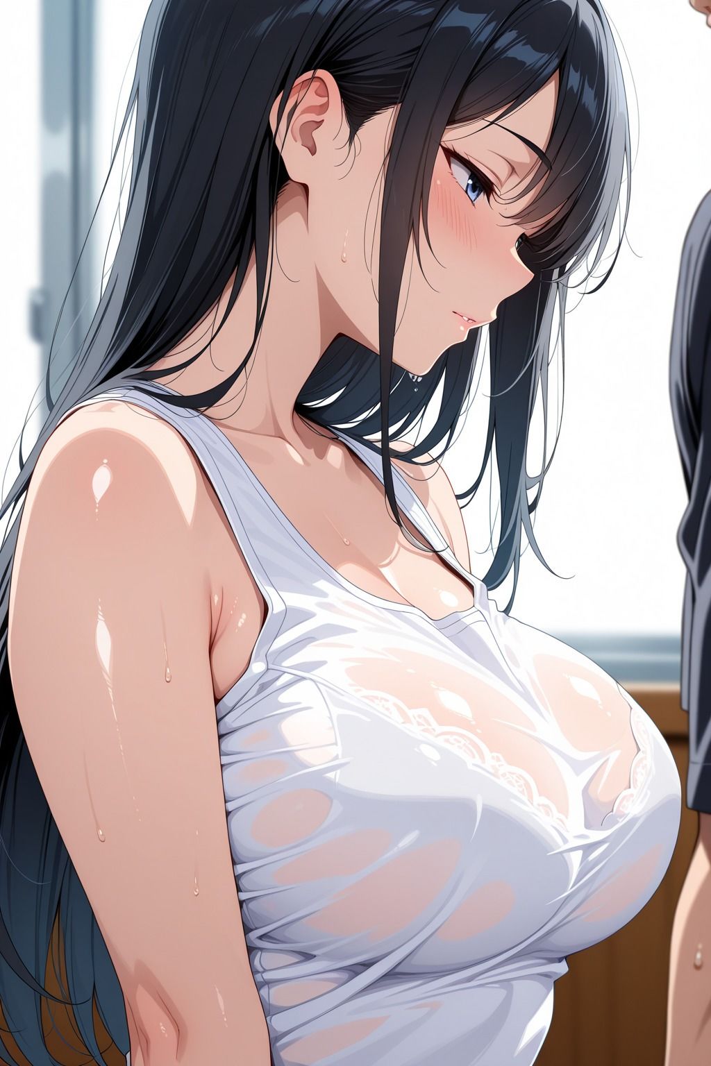 無口な彼女をメス堕ちさせた - サンプル画像 1