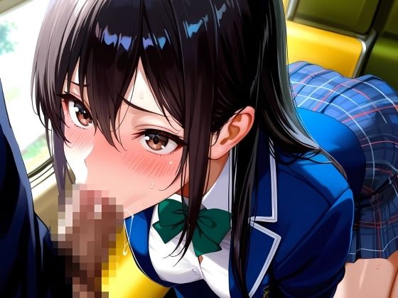 巨乳女子校生が通学中に強●中出しされる話 - サンプル画像 4