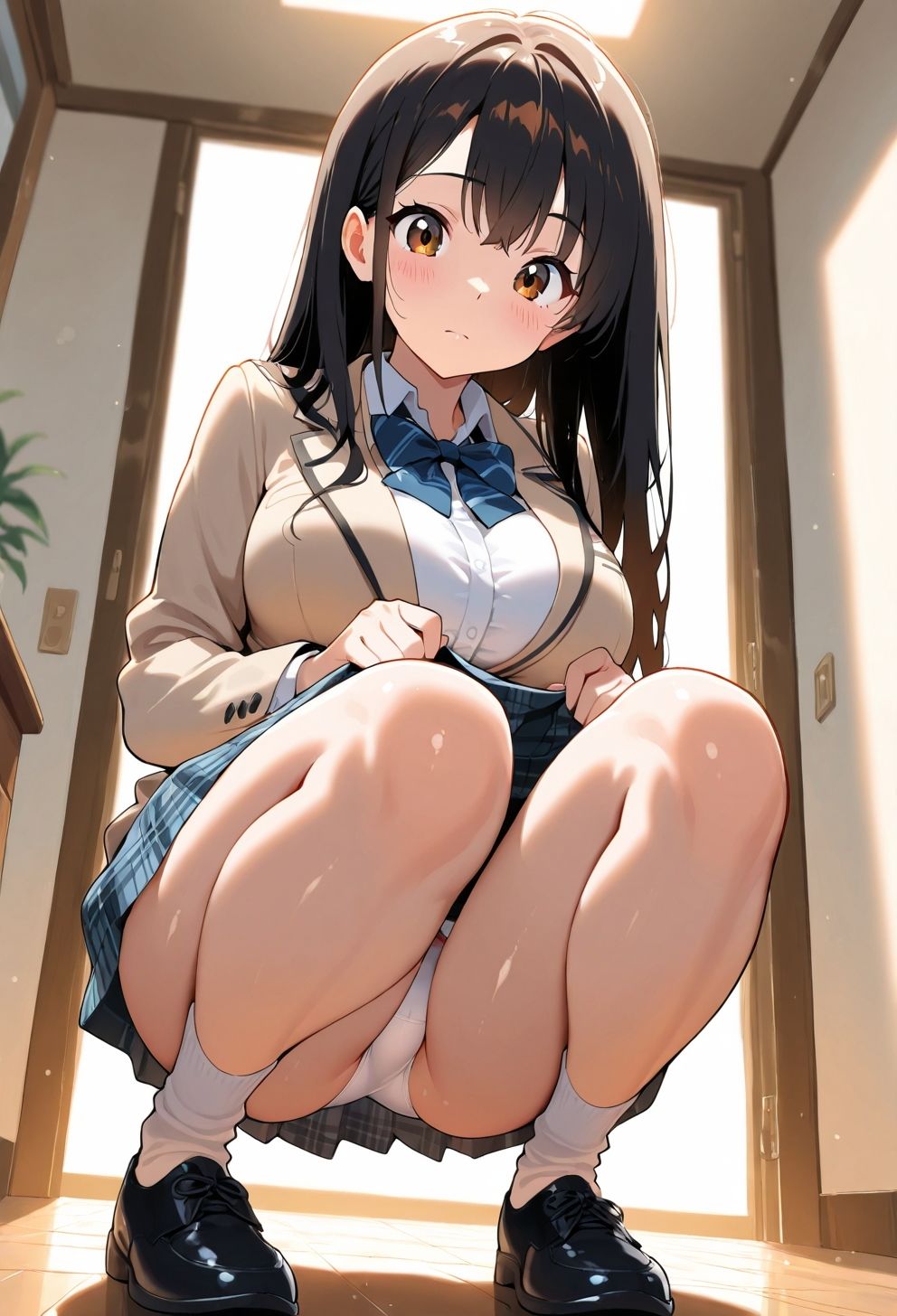 巨乳ちゃんの中出し性開花 - サンプル画像 1