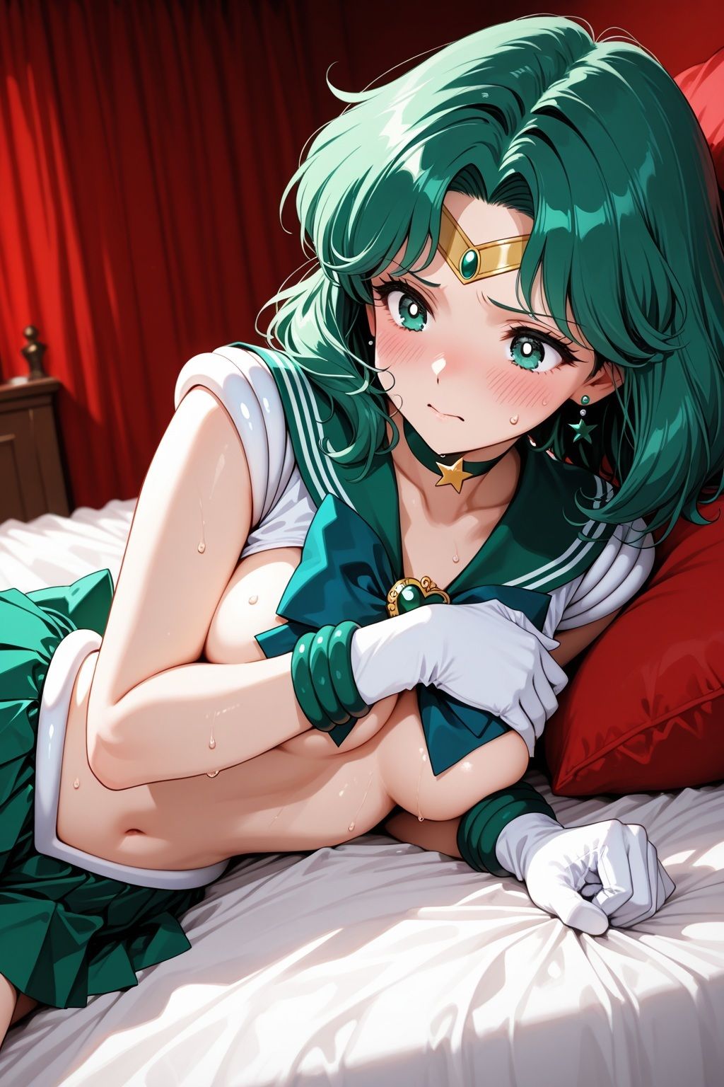 圧迫セックス種付けプレス セー●ーネプチューン - サンプル画像 3