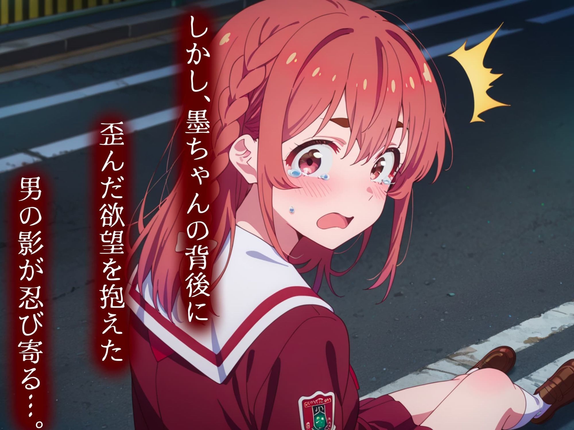 襲われた墨ちゃん〜失われた処女膜〜 - サンプル画像 2