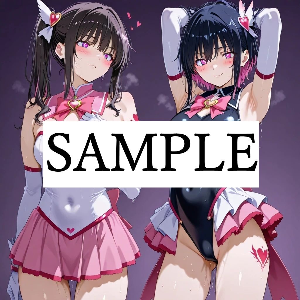 変身ヒロイン 悪への転身7☆男の娘ヒロインver - サンプル画像 2