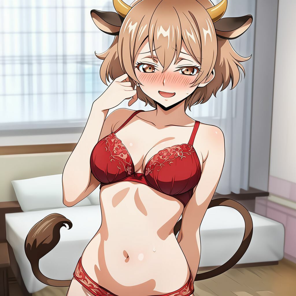 頭を撫でるとどんどん成長するミノタウロスに懐かれる_ご奉仕編 - サンプル画像 1
