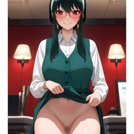 スパイフ◯ミリー メガネ ヨルさん - サンプル画像 2