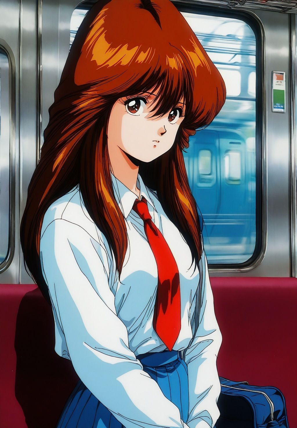 通学電車で痴●セックスで処女喪失 河合伊●菜 - サンプル画像 3