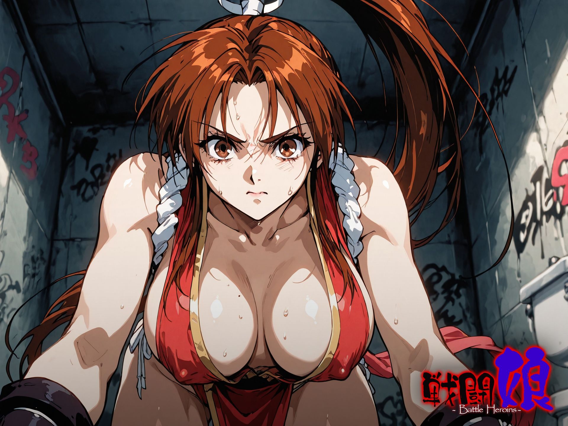 戦闘娘 -Battle Heroine’s- 不●火舞 - サンプル画像 1