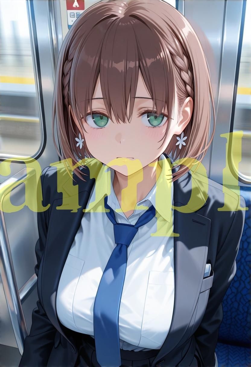 強●快楽痴●電車 月〇日のた〇わ あ〇ちゃん編 - サンプル画像 1