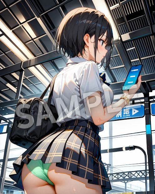駅ナカ無防備ガール - サンプル画像 7
