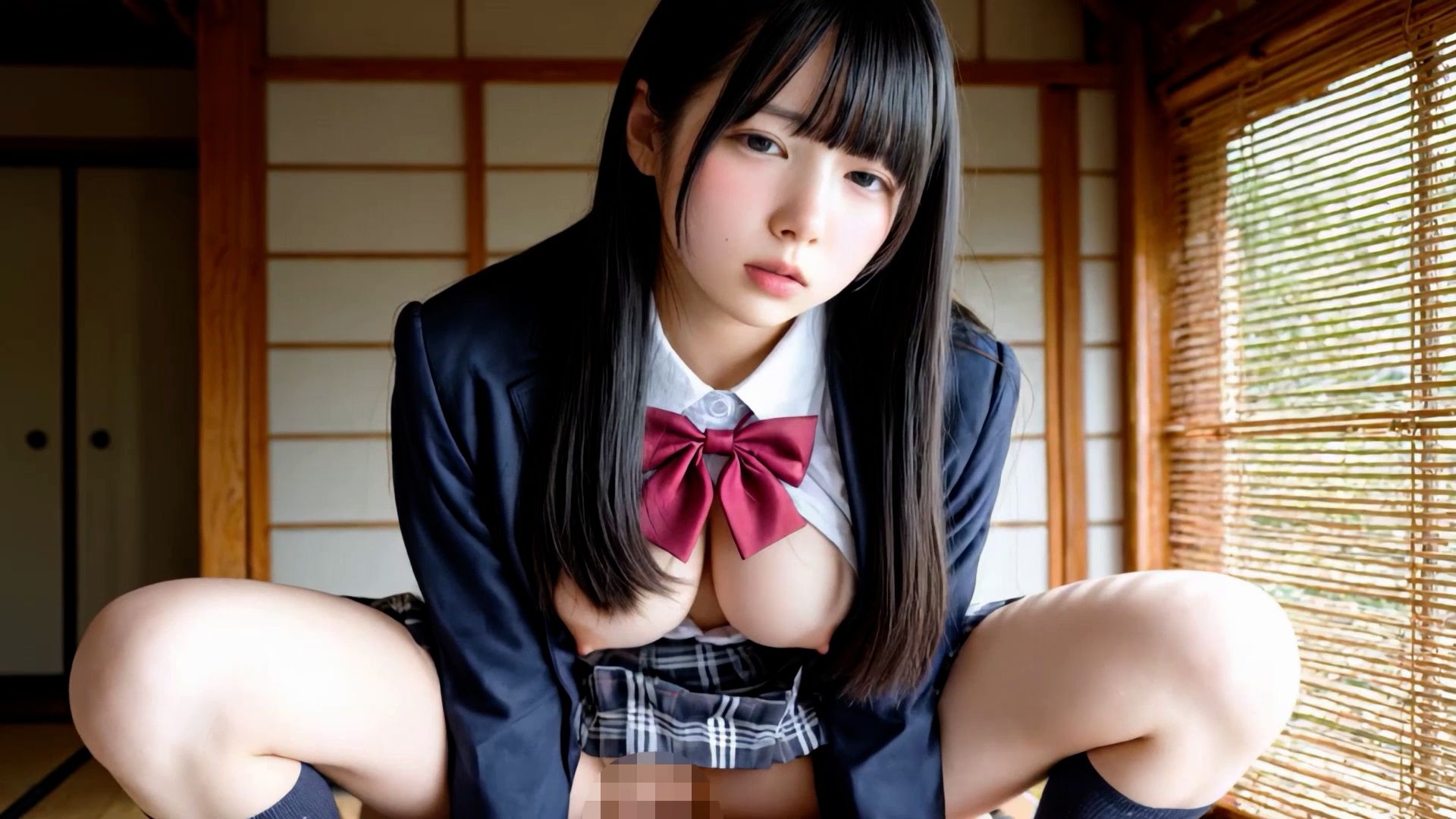 【4K神画質】田舎の清楚JK100人と淫乱セックス【115分】 - サンプル画像 10