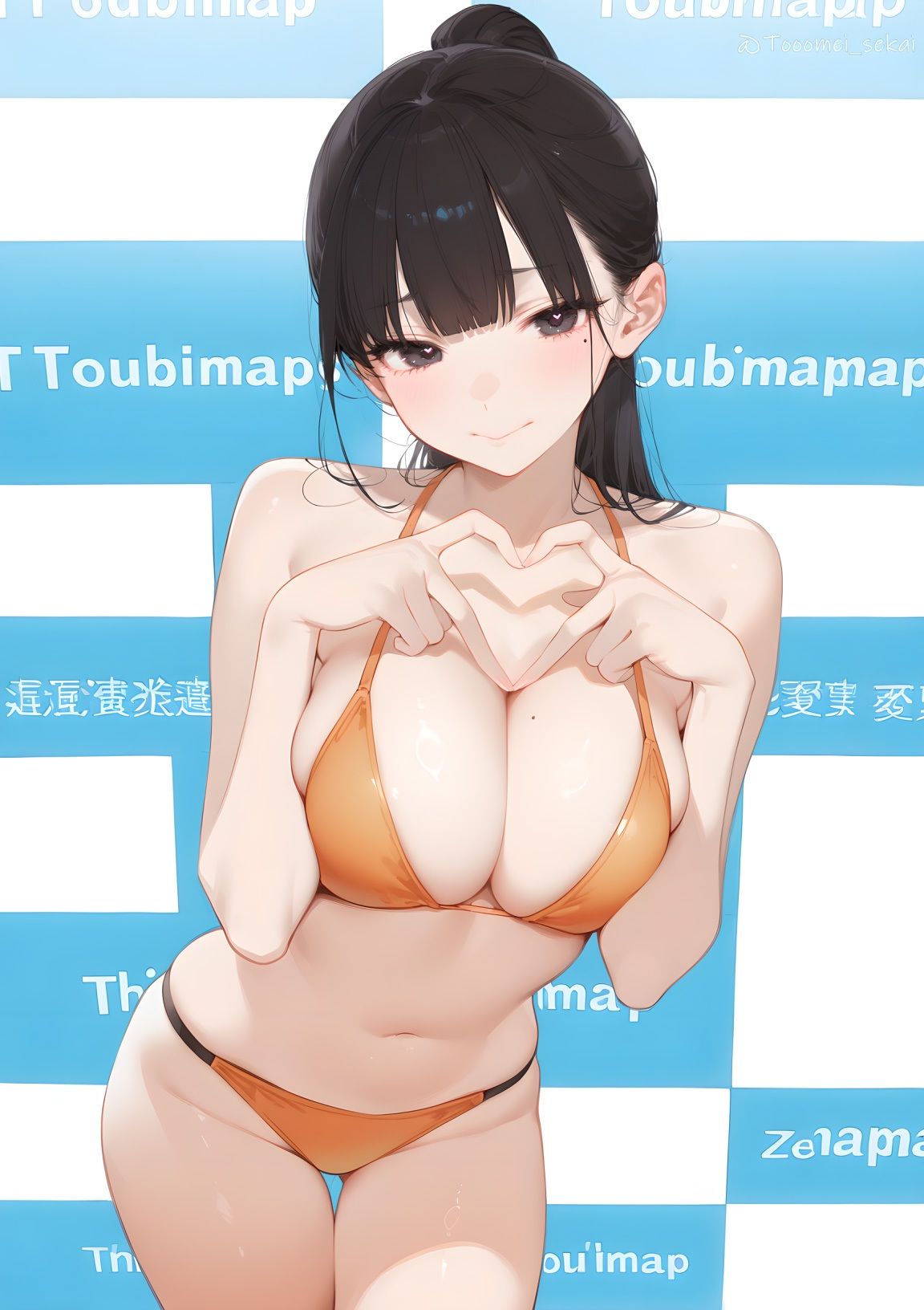 Kカップ爆乳J〇のポニテちゃんがHしたりNTRたりする本 - サンプル画像 6