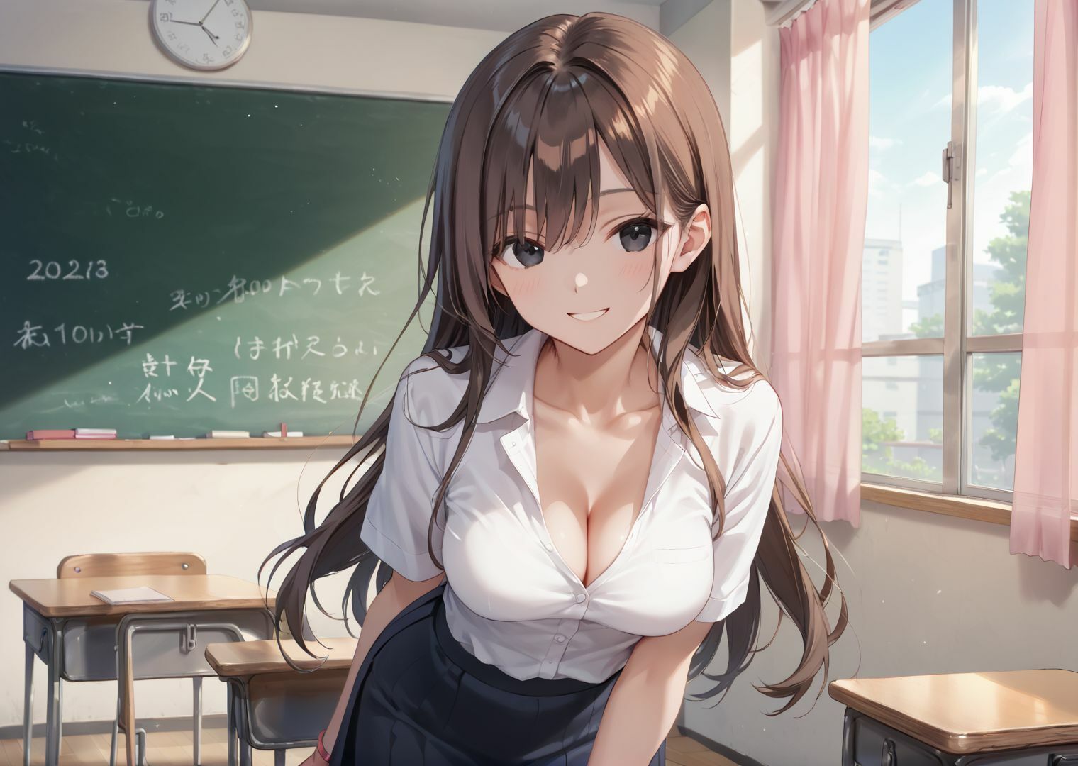 クラスメイトのヤリマンギャルに弄ばれていつも中出しさせられる - サンプル画像 1