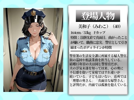 〜婦人警官は肉棒で絶頂メス逝き〜昼は正義・夜は淫らな女 - サンプル画像 1