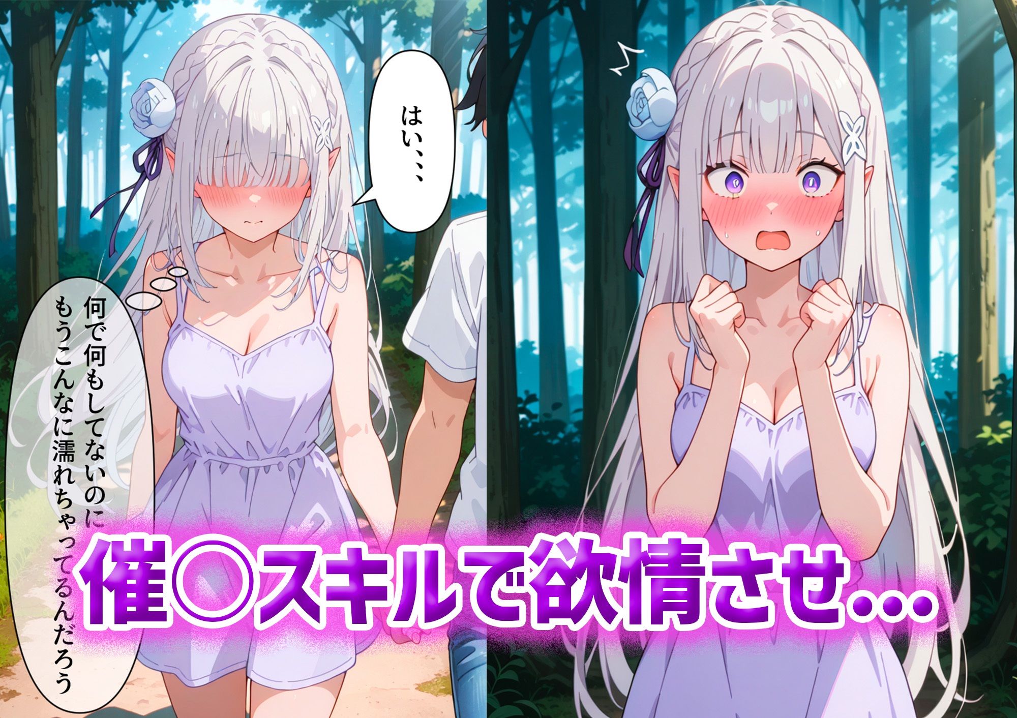 催●スキルで始まる幸せイチャラブエッチ生活〜エ○リア編〜 - サンプル画像 2