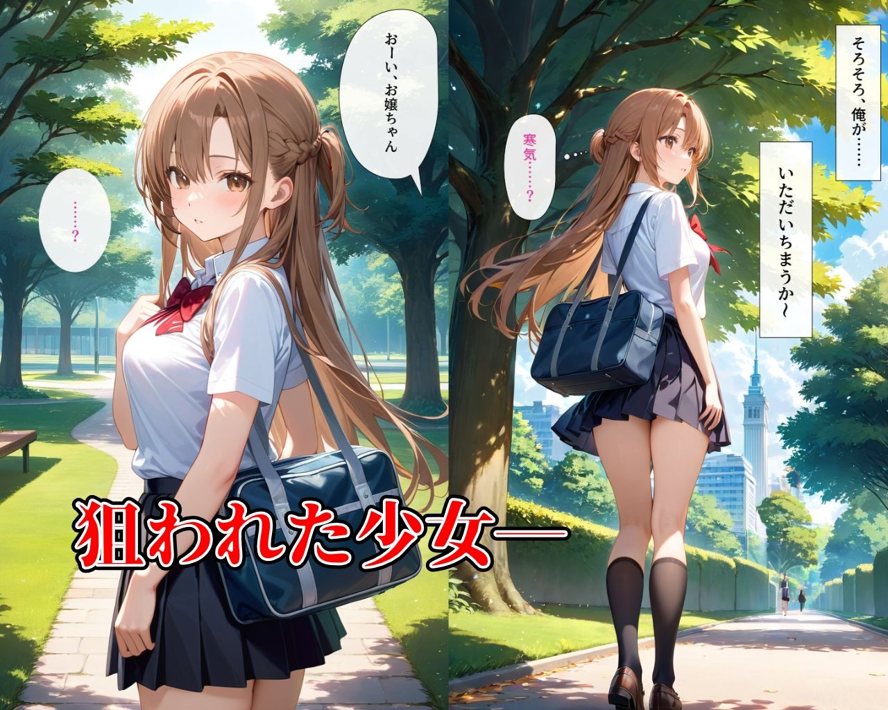 催〇アプリで中年男に孕ませられる - サンプル画像 1