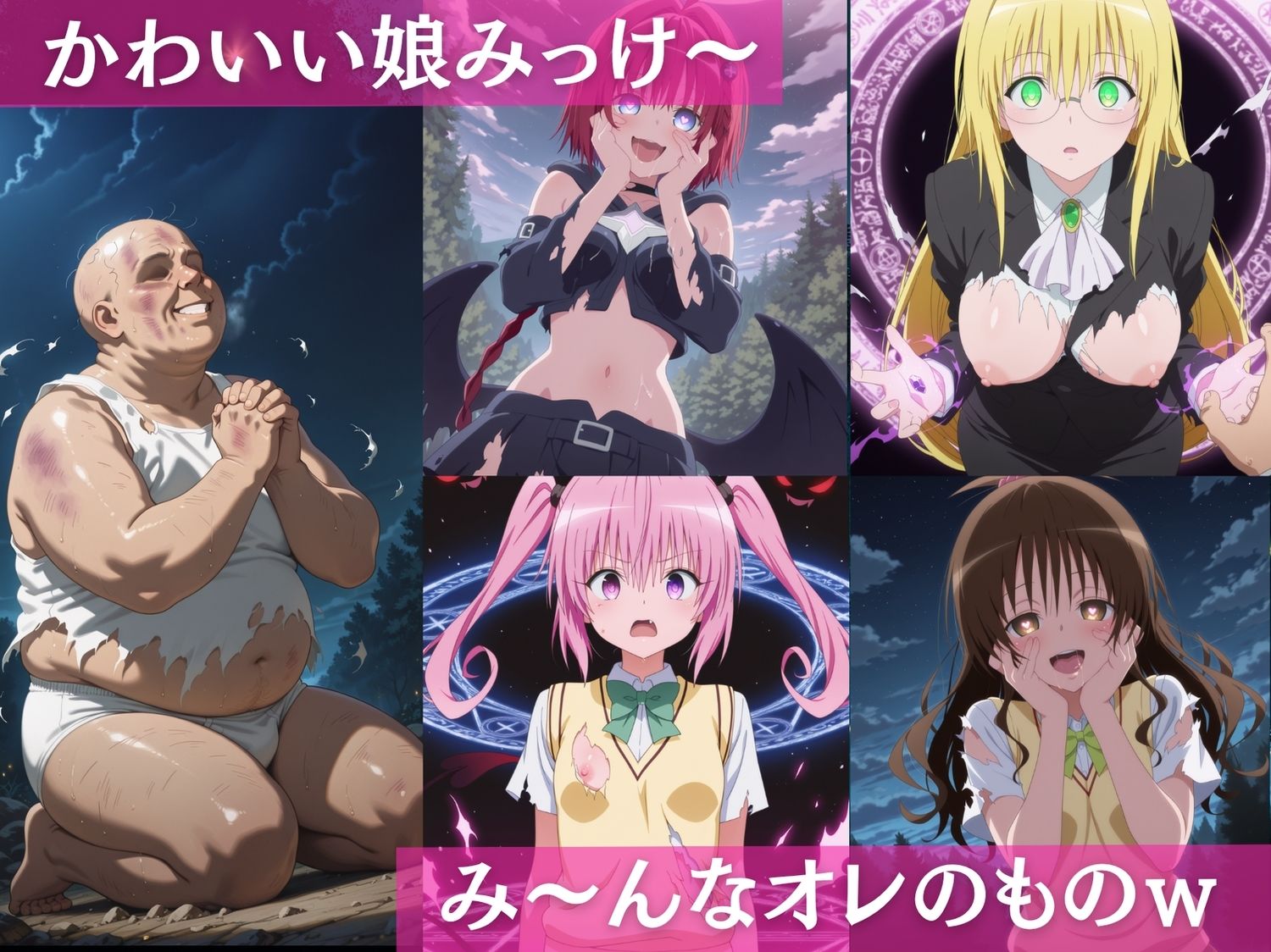 性魔術の支配 To L●VEる〜夜道〜 - サンプル画像 2