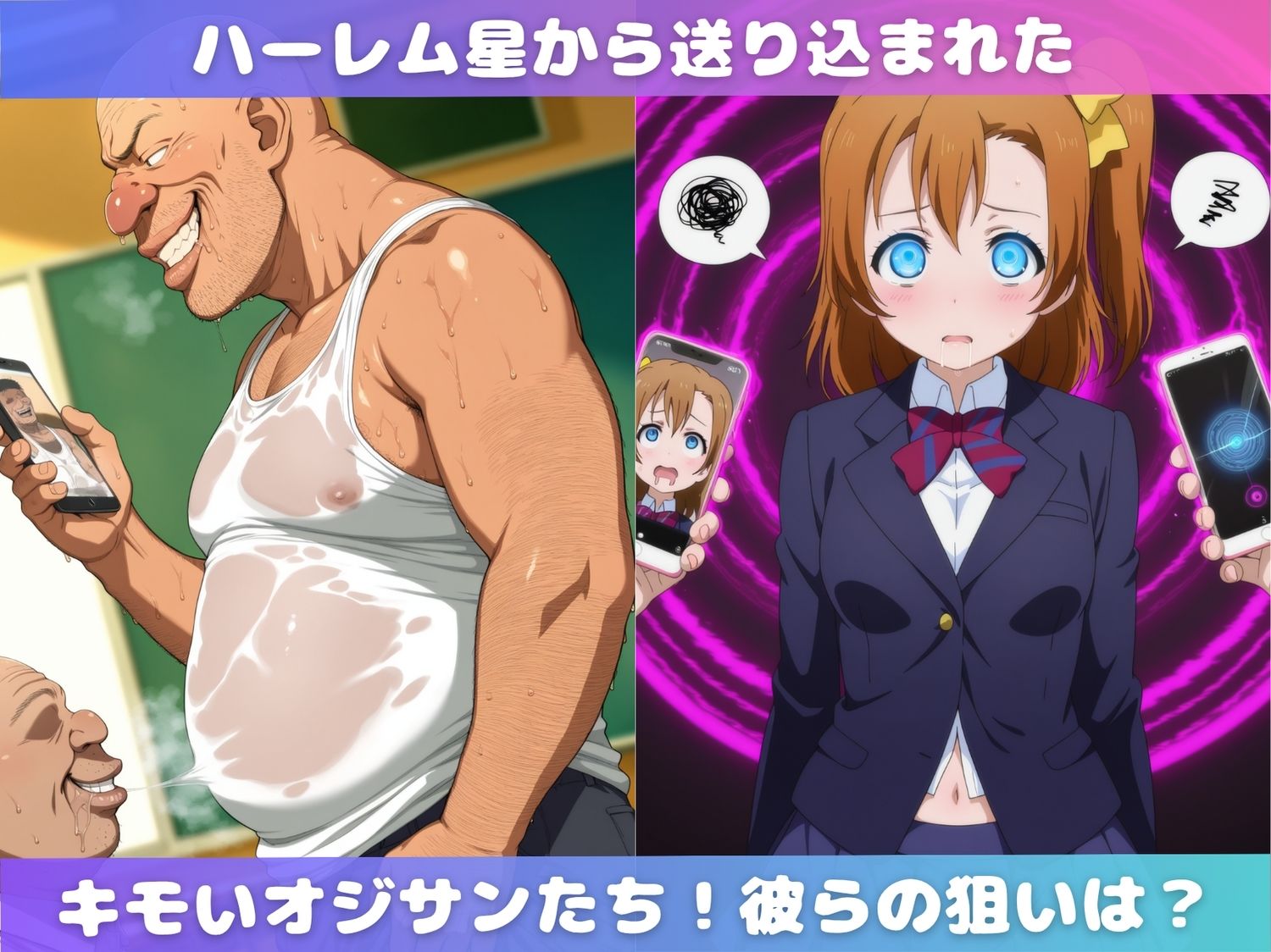 トラ●ル!娘がとにかくキモいオジサンから孕ませられるまでの記録2 - サンプル画像 1