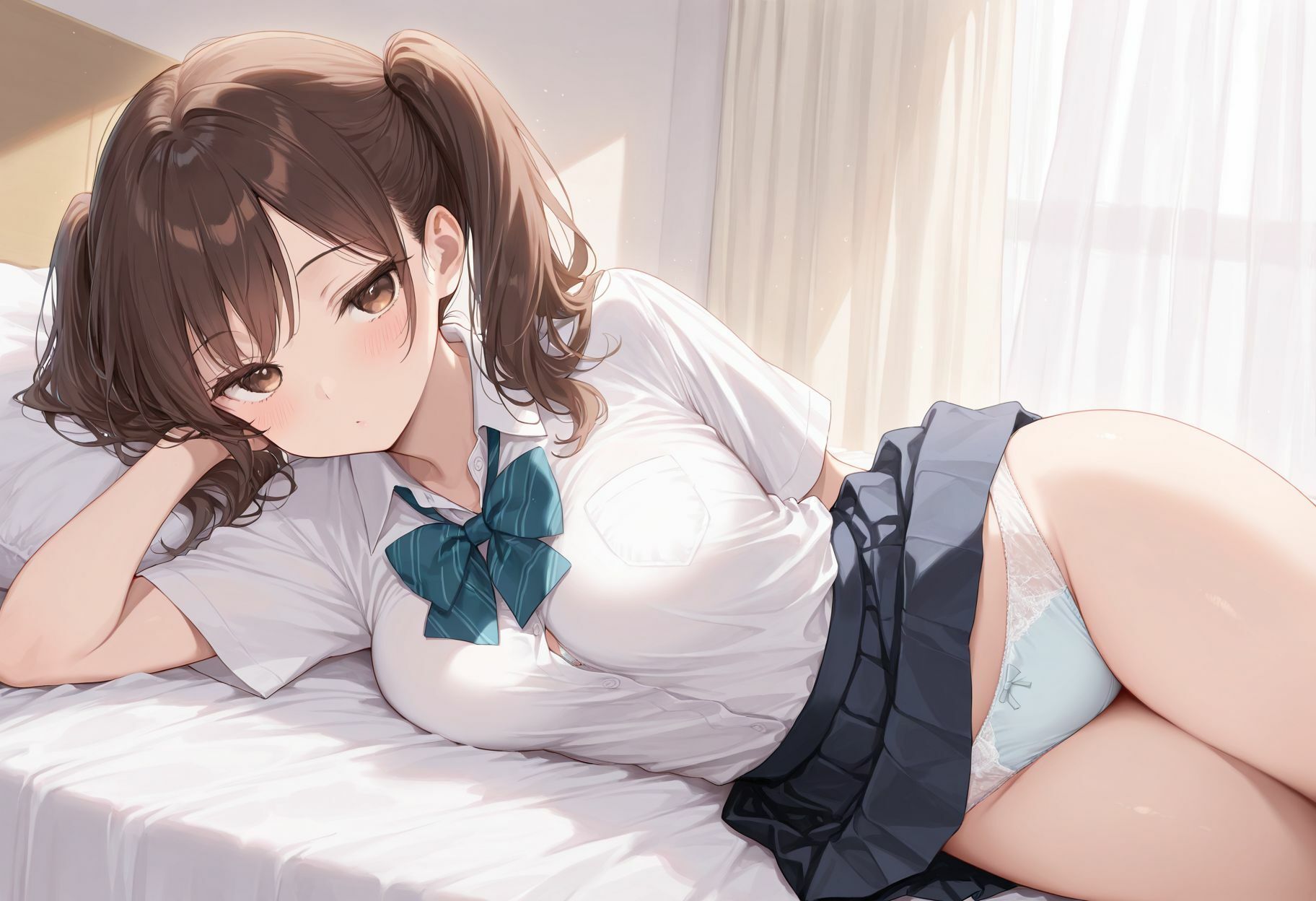 反抗期真っ只中の姪っ子 僕が強イクしてあげる - サンプル画像 1