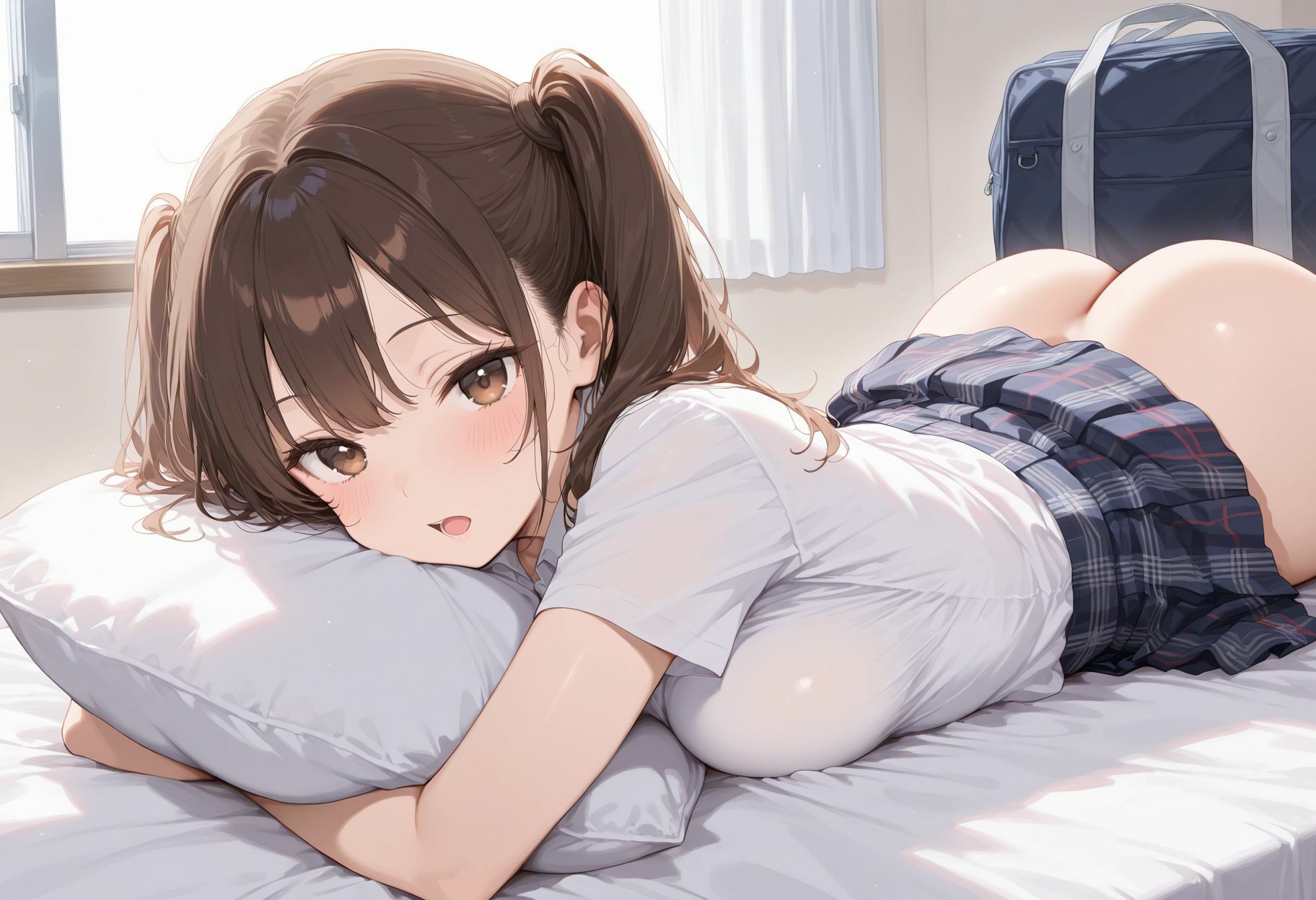 反抗期真っ只中の姪っ子 僕が強イクしてあげる - サンプル画像 2