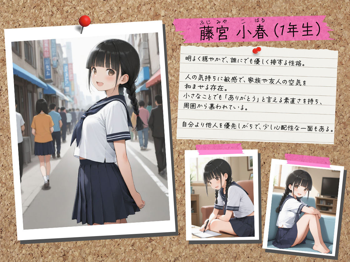 催●アプリで美少女を調教したら姉も巻き込んで姉妹丼になった話〜純真系・小春編〜 - サンプル画像 1