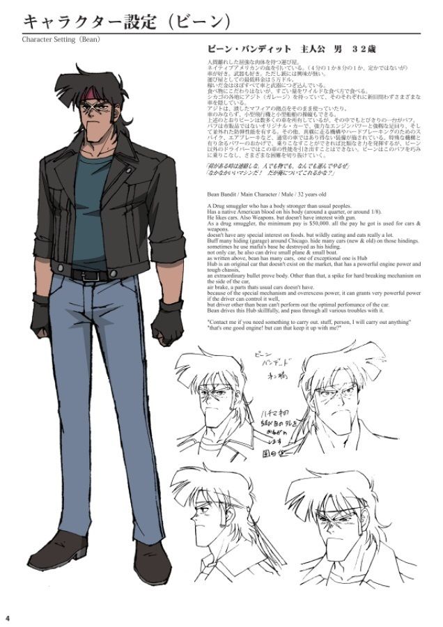BEAN BANDIT FAN BOOK - サンプル画像 1