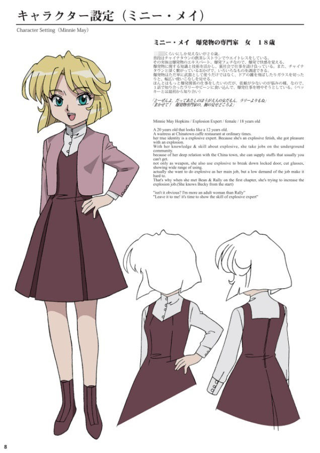 BEAN BANDIT FAN BOOK - サンプル画像 3
