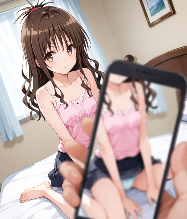 【完全版】膣出ししてくれませんか?-結●美柑(To●OVEる)- - サンプル画像 3