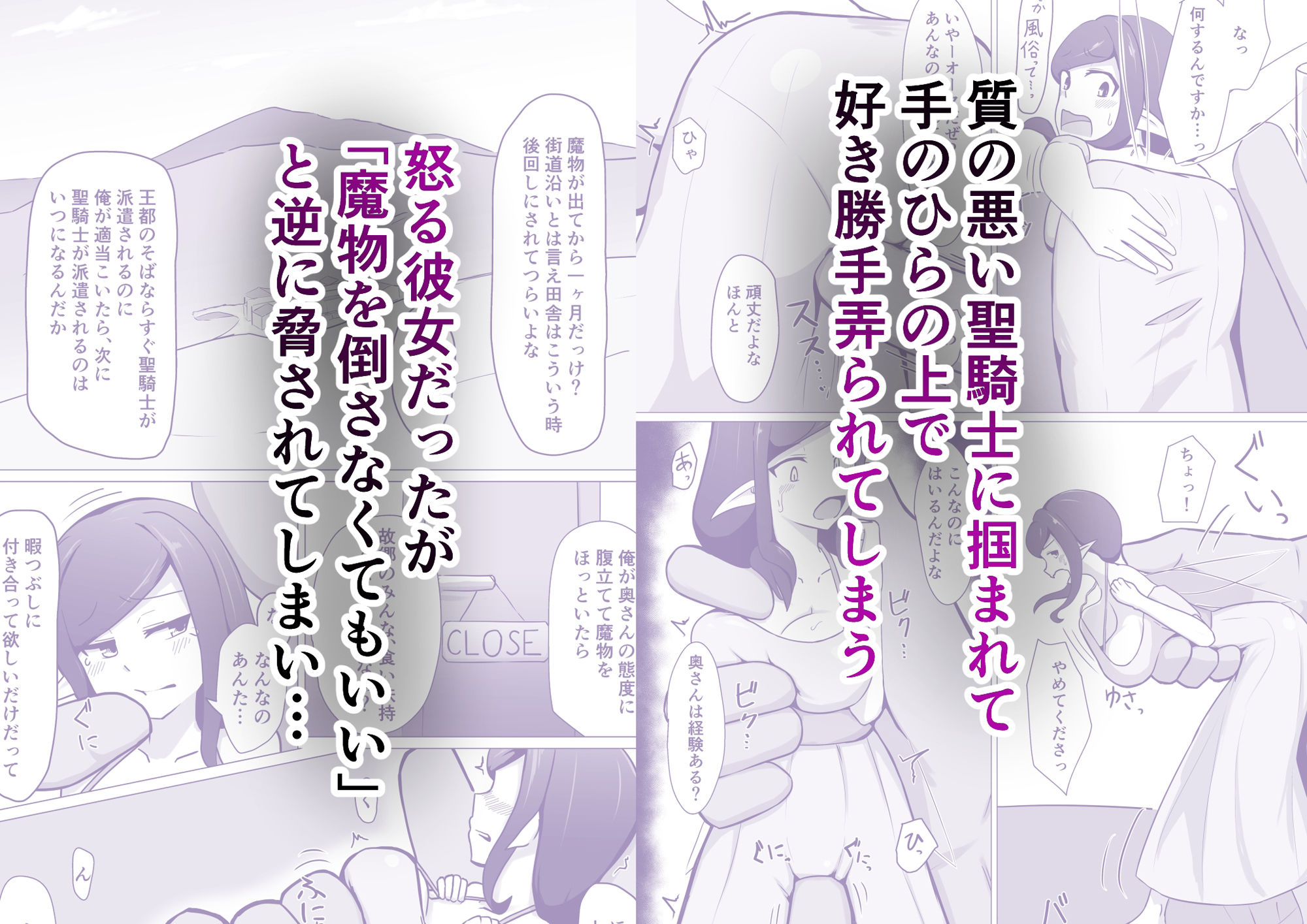 人妻フェアリーが人間♂に寝取られる話 - サンプル画像 3