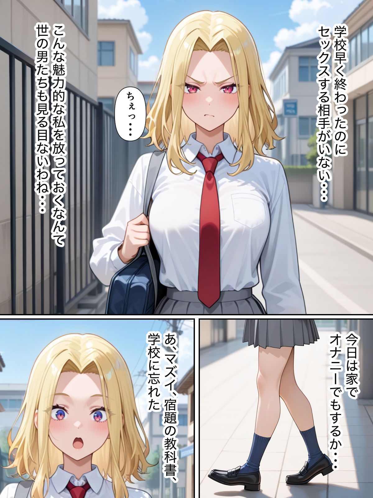 やりたい女子にちんぽ使われる話 - サンプル画像 1