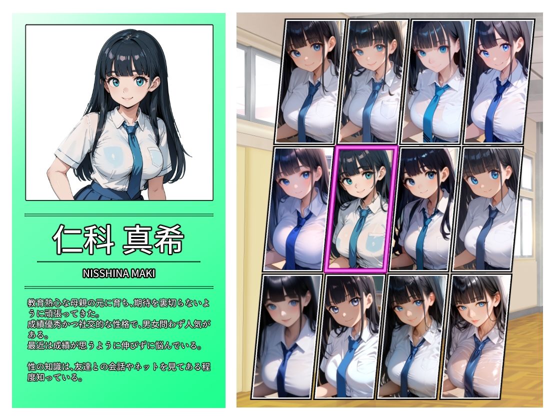 優等生J○がおしおきされるお話 モデル:sechs - サンプル画像 7