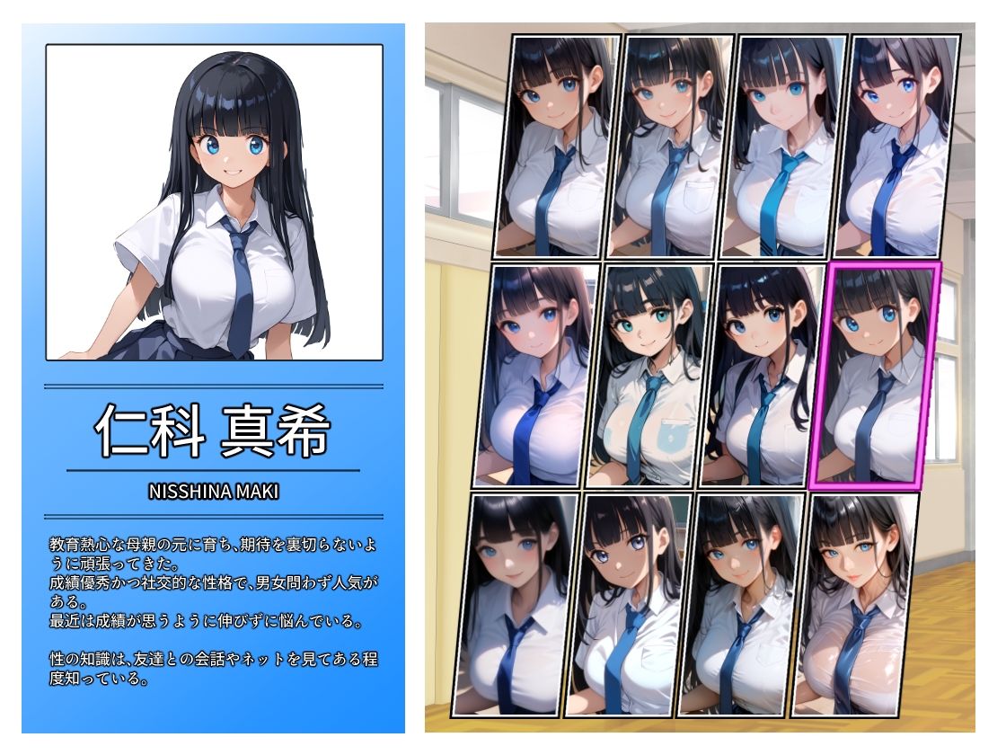 優等生J○がおしおきされるお話 モデル:acht - サンプル画像 7
