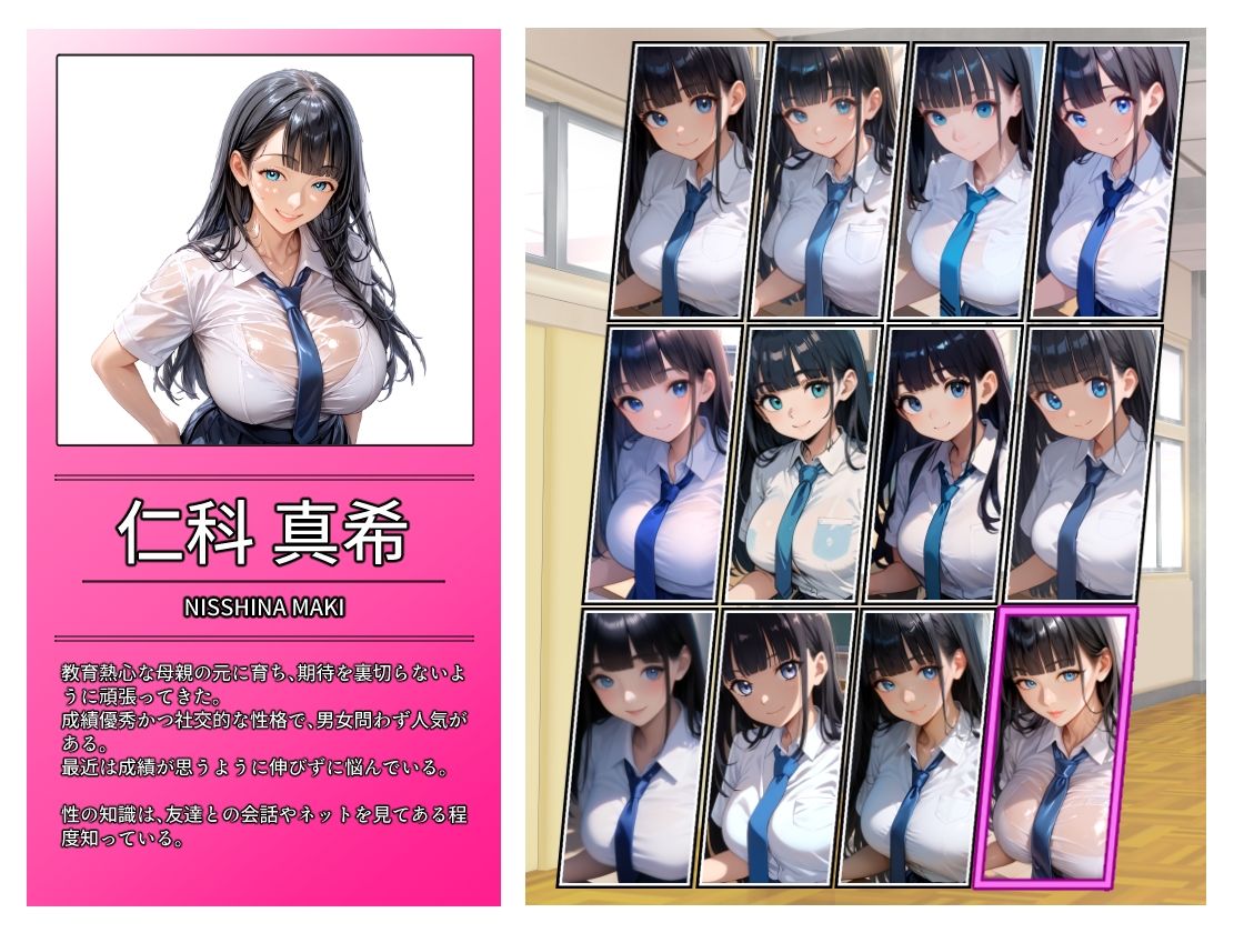 優等生J○がおしおきされるお話 モデル:zwölf - サンプル画像 7