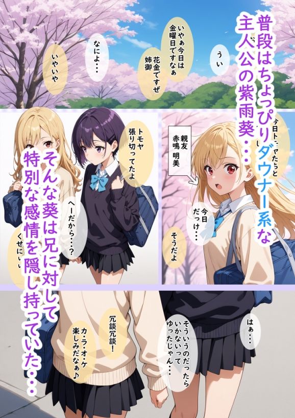 兄想いの妹のおかげでお兄ちゃんが立ち直りするお話 - サンプル画像 1