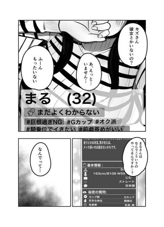 マッチングアプリで知り合ったどすけべ爆乳三十路女とバキバキに性交渉する話 - サンプル画像 1