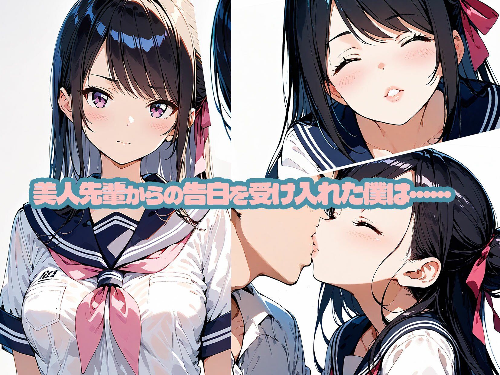 年上JKとイチャラブえっち ななな先輩は僕の彼女 - サンプル画像 1