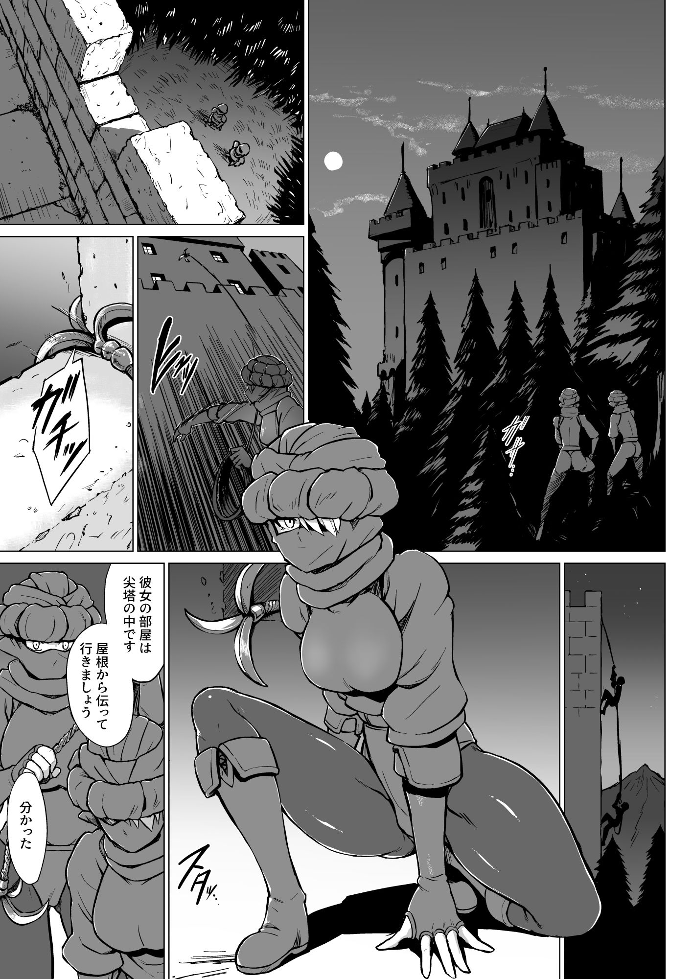 淫欲に狂いしエルフ達の唄2 - サンプル画像 1