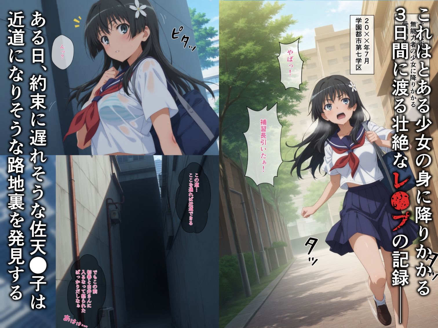 とある少女の凌●記録〜佐天●子誘拐編〜 - サンプル画像 1