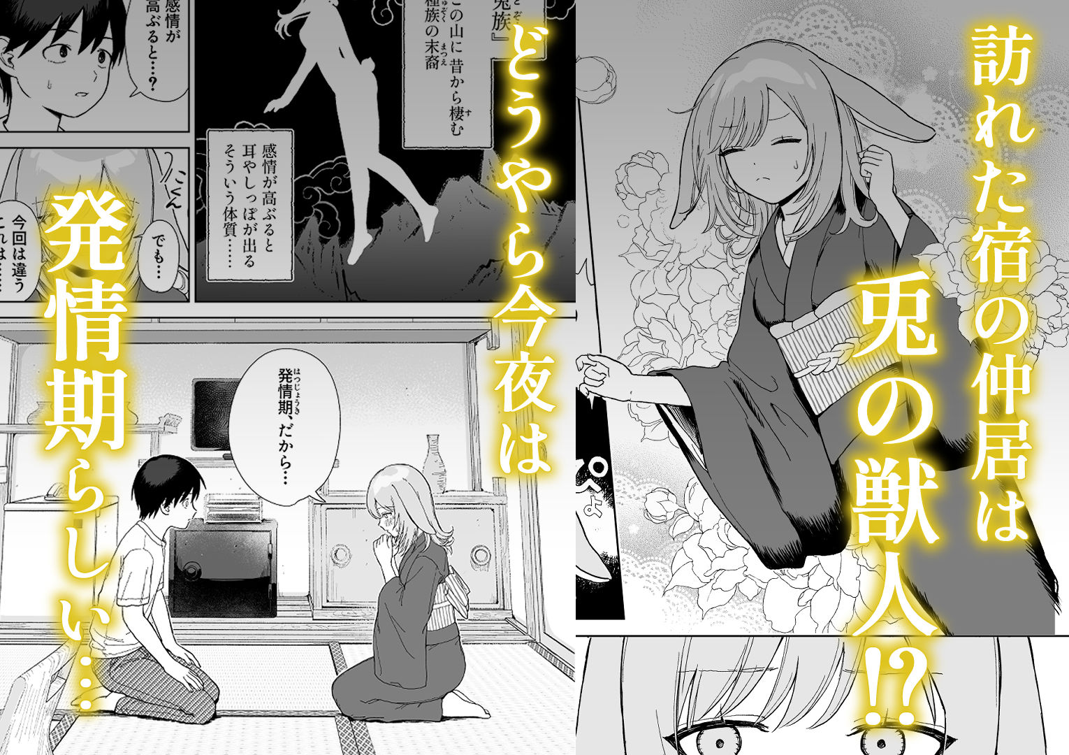 発情うさぎは満月の夜に交尾する - サンプル画像 1