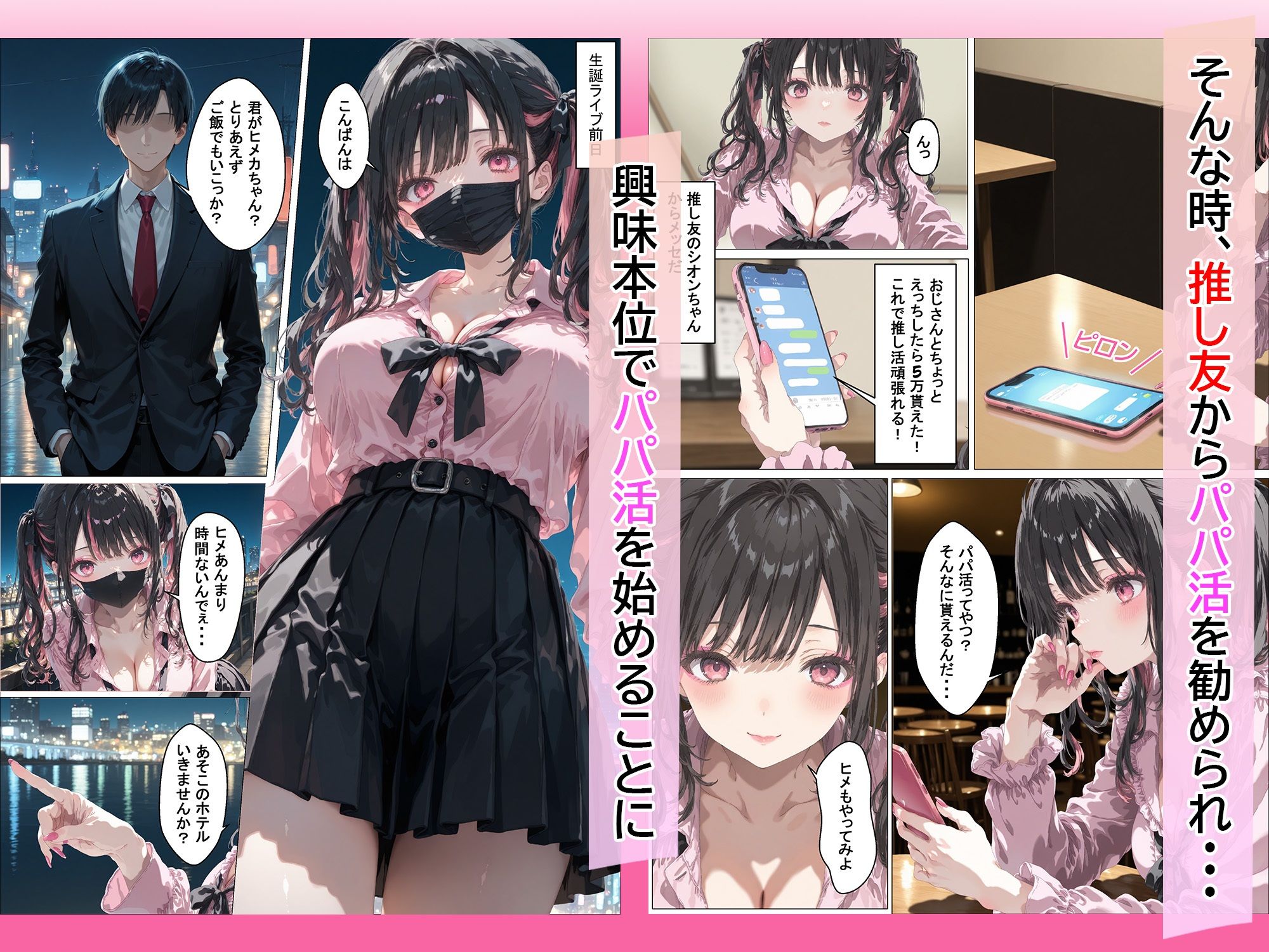 推し様よりおぢさまが好き - サンプル画像 2