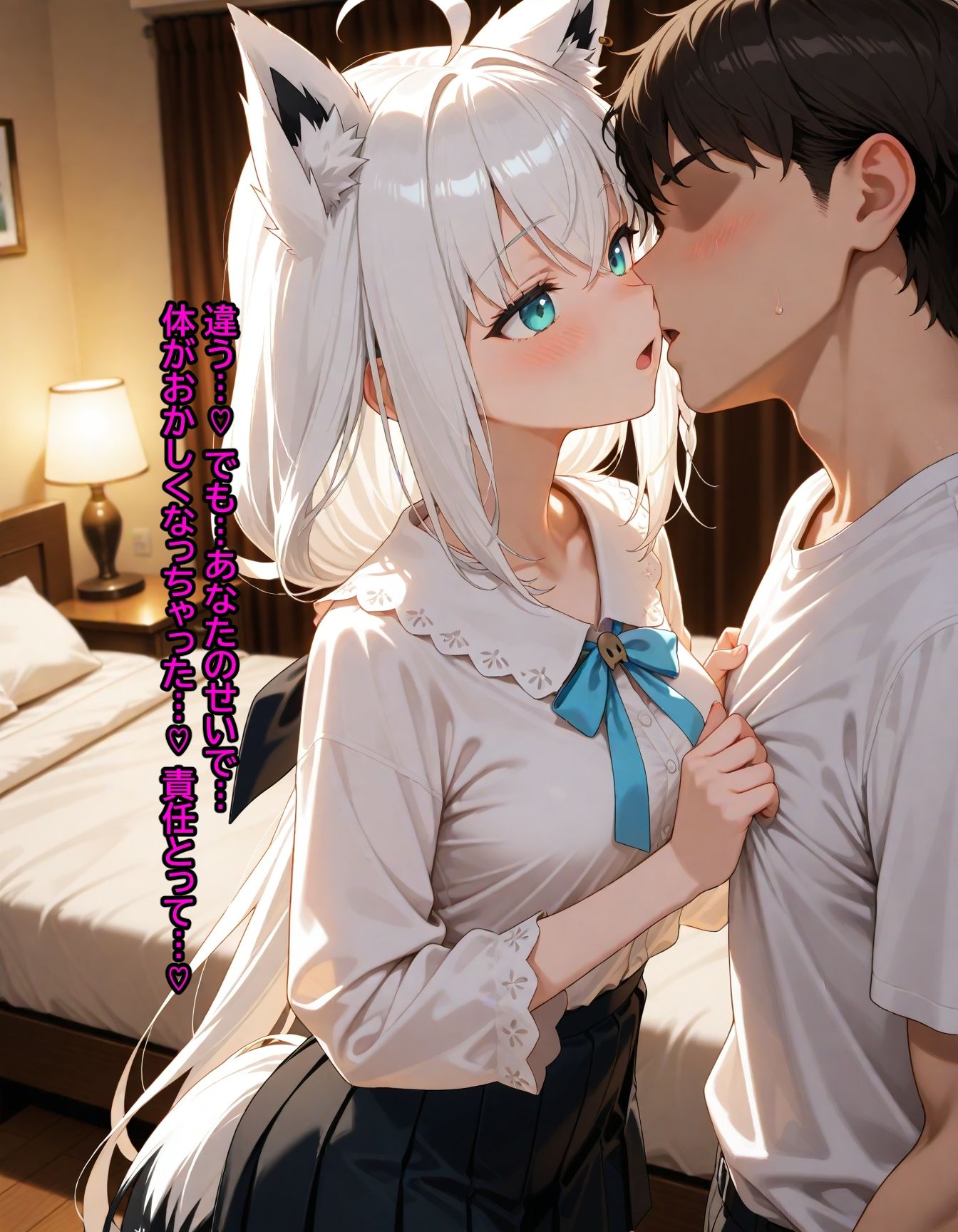 白上フ〇キ 〜浮気チンポに溺れても、彼のことが好き〜 - サンプル画像 7