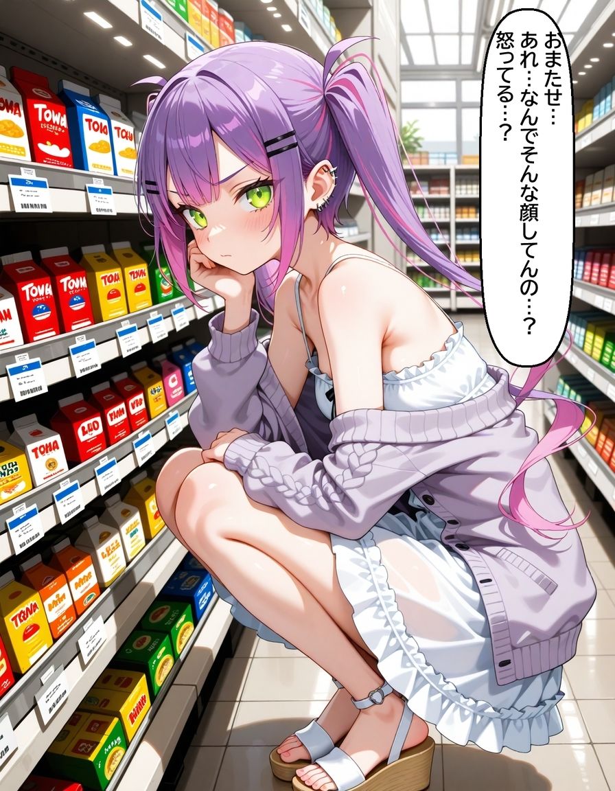 常〇トワ ツンデレなトワがイキまくって中出しされる話 - サンプル画像 7