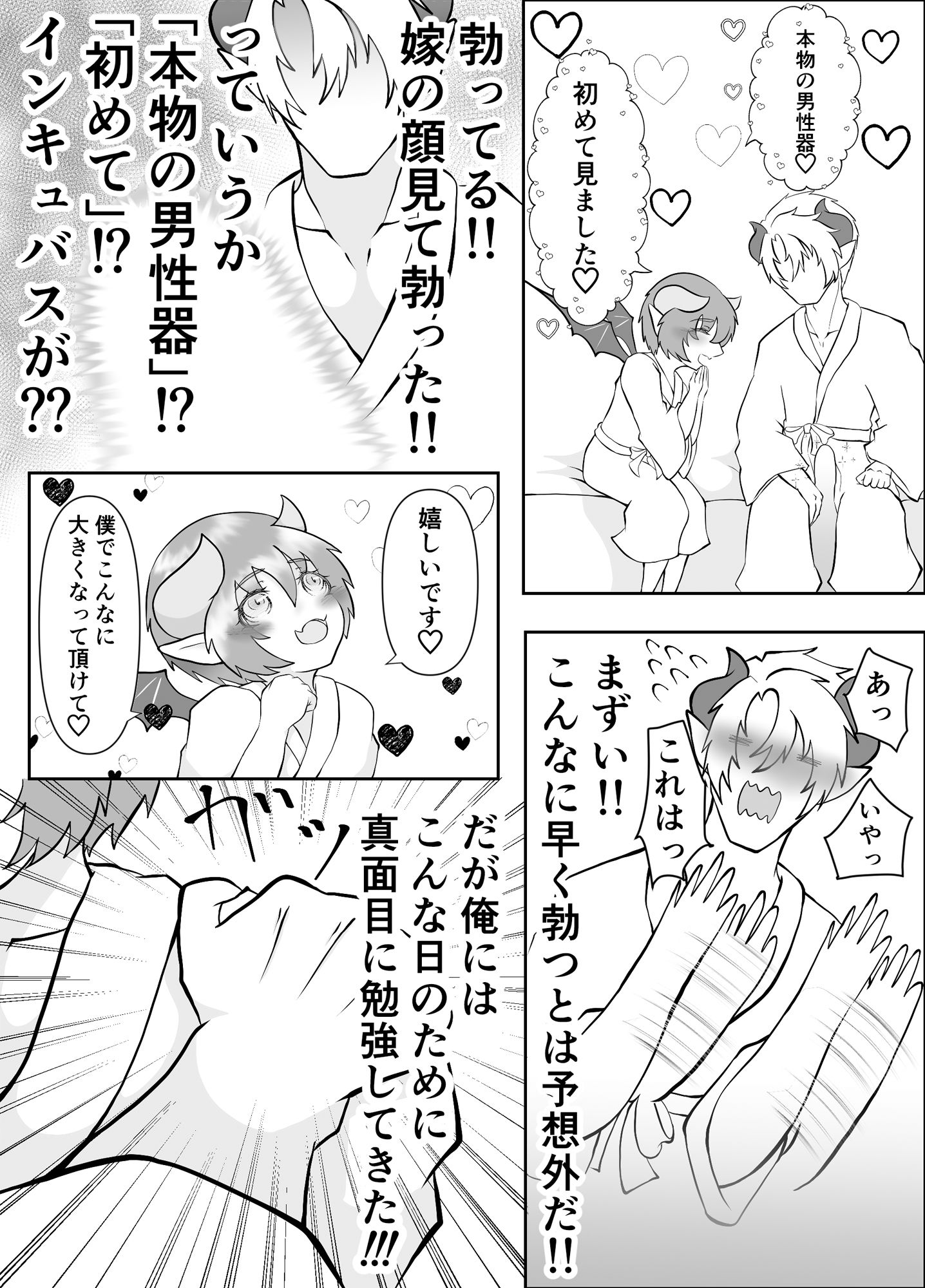 処女インキュバスは俺の嫁 - サンプル画像 4