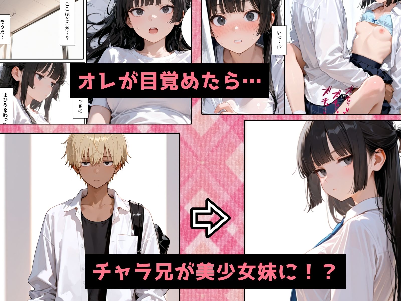 TS兄妹2〜入れ替わった妹がヤリチン化した件〜 - サンプル画像 4