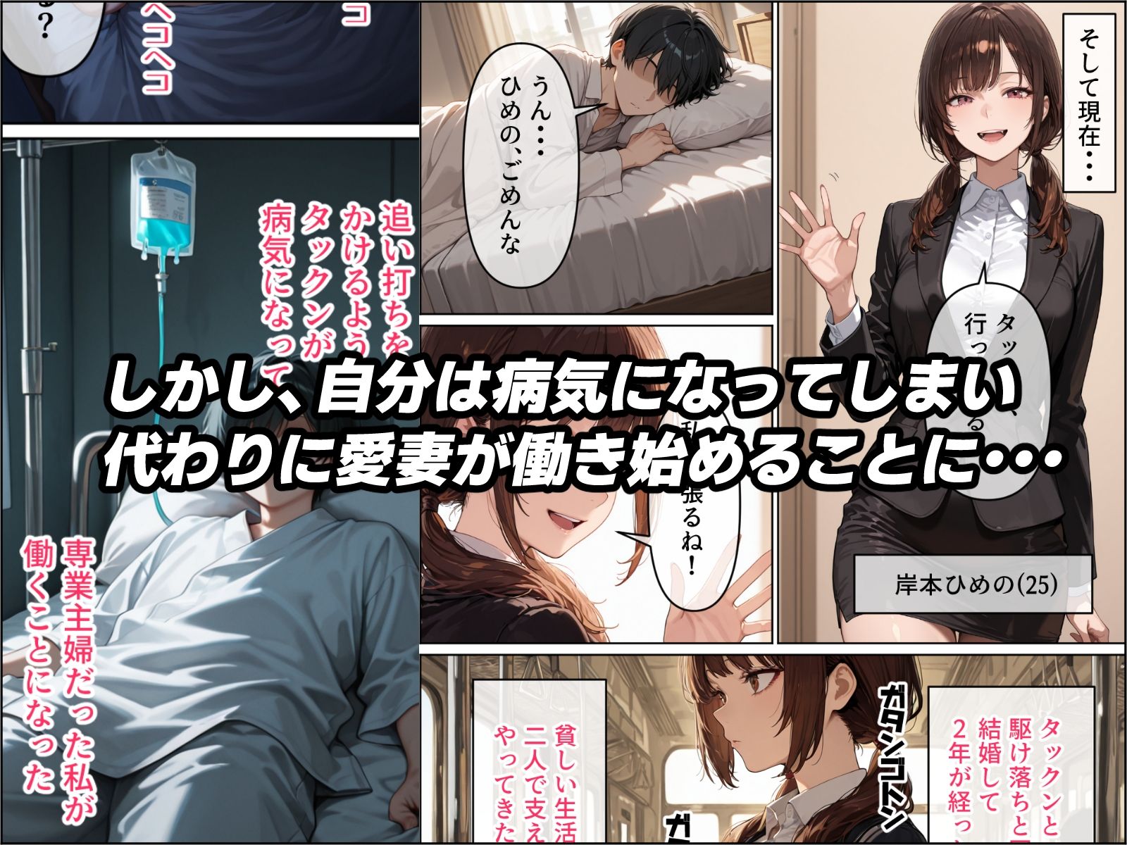 最愛の姉妻がブラック企業で裸踊り担当になった話(仮) - サンプル画像 2