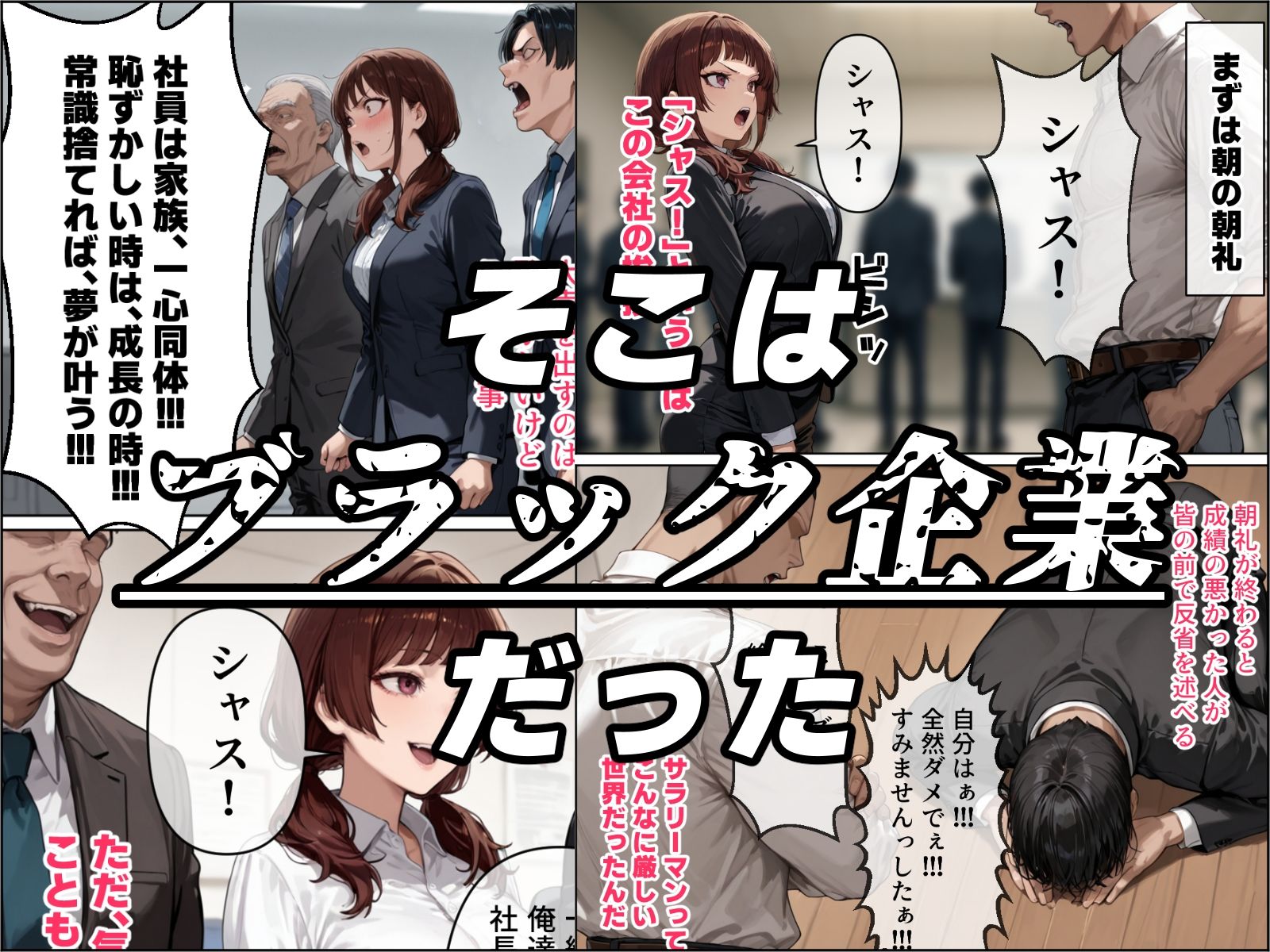 最愛の姉妻がブラック企業で裸踊り担当になった話(仮) - サンプル画像 3