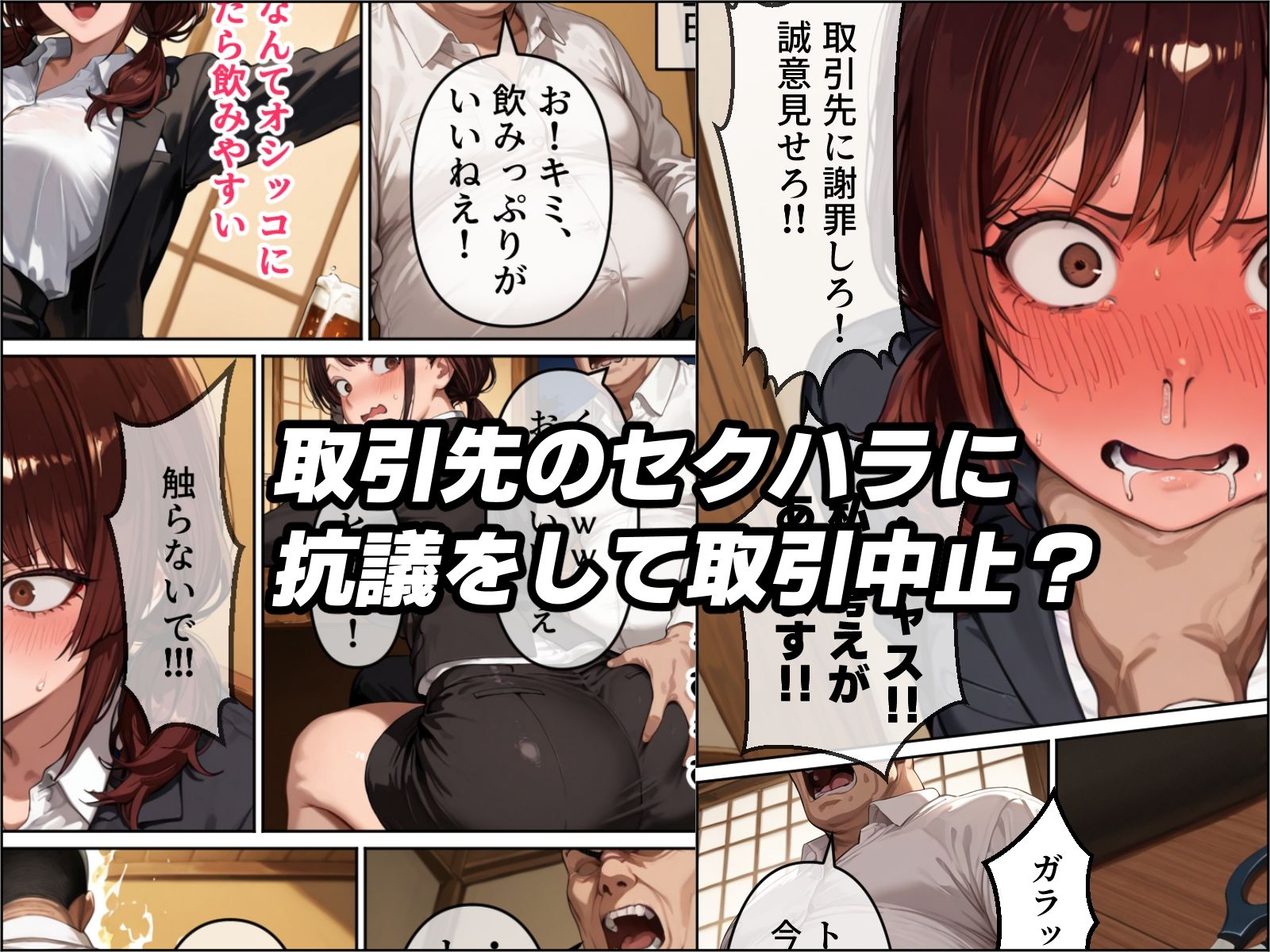 最愛の姉妻がブラック企業で裸踊り担当になった話(仮) - サンプル画像 8