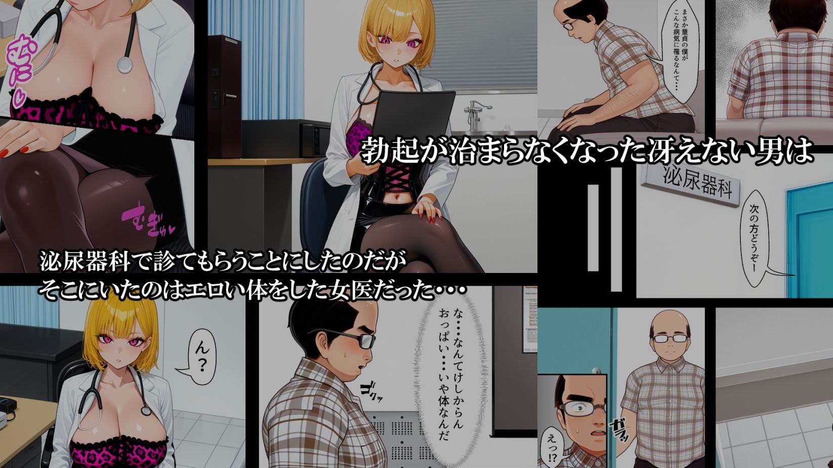 デカチンに堕ちる女医 - サンプル画像 2