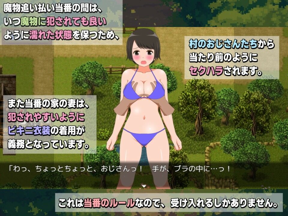 新妻ナオの魔物追い払い当番 - サンプル画像 1