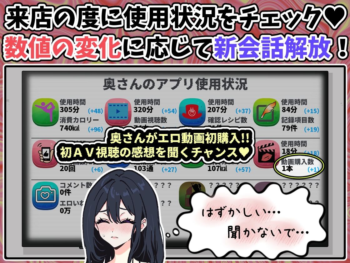 スマホを修理しに来ただけなのに〜催●アプリに依存していく清楚妻 遥香〜 - サンプル画像 4